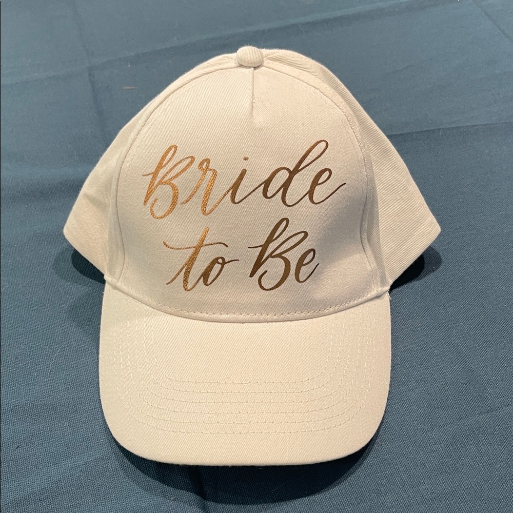 Bride to Be White Cap